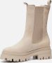 Tamaris Beige Casual Gesloten Enkellaarzen Beige Dames - Thumbnail 1