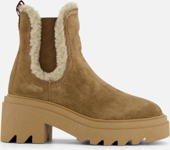 tamaris Chelsea boots bruin Leer