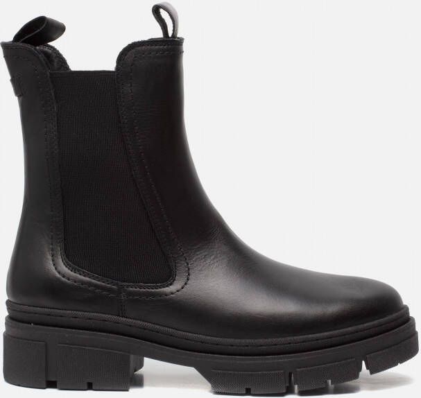 Tamaris Chelsea boots Zwart Leer 182107 Dames