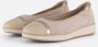 Tamaris Comfort Instappers beige Textiel - Thumbnail 1