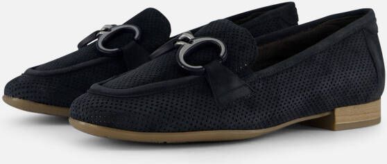 Tamaris Comfort Instappers blauw Leer Dames - Foto 2