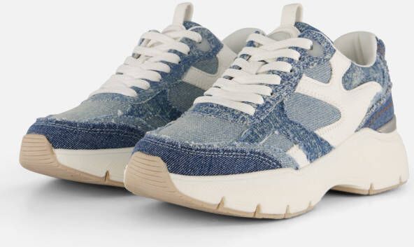 tamaris Denim Sneakers blauw Synthetisch