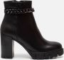 Tamaris Zwarte gesloten booties voor dames Black Dames - Thumbnail 1
