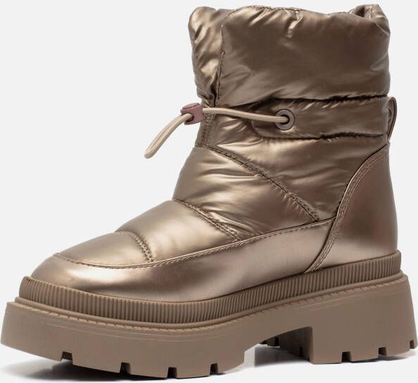 TAMARIS Enkellaarsje warme voering metallic