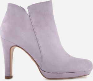 Tamaris Enkellaarsjes paars Textiel Dames