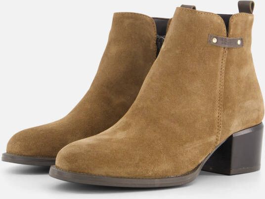 Tamaris Stijlvolle dames enkellaars voor herfst winter Black Dames