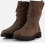 Tamaris Enkellaarsjes taupe Leer Dames - Thumbnail 1