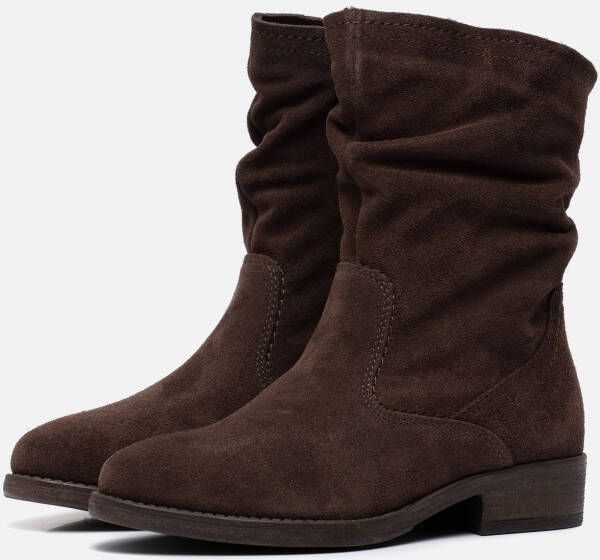 tamaris Enkellaarzen bruin Leer