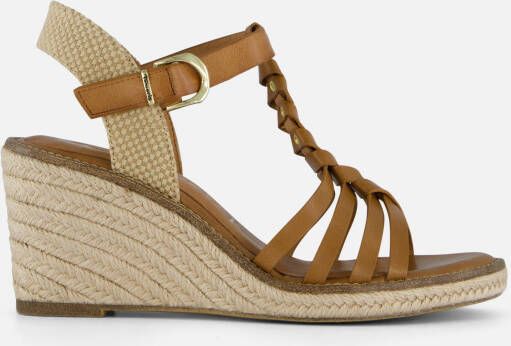 Tamaris Comfortabele sleehak sandalen met stijlvolle details Brown Dames - Foto 9