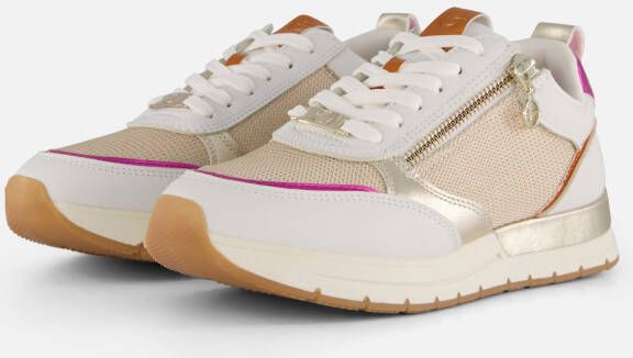 Tamaris Low Top Sneaker Damesschoenen Vegan M2373241 wit goud