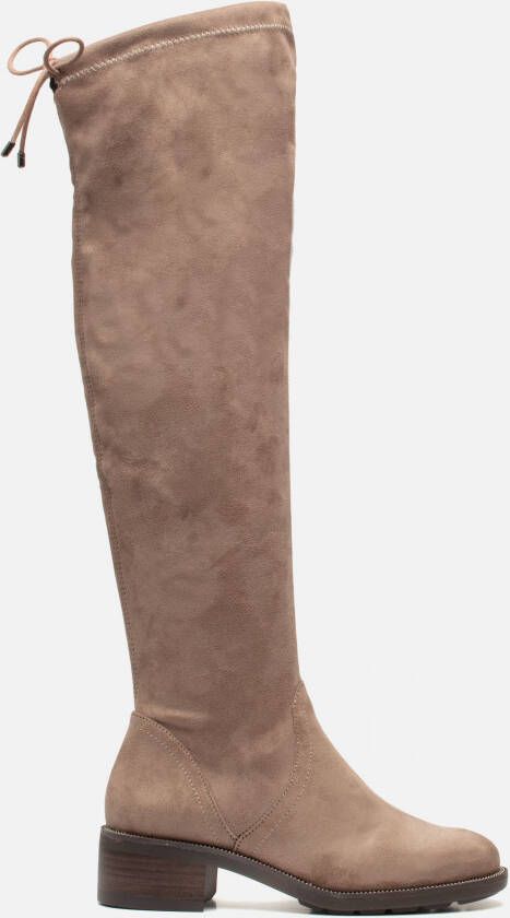 Tamaris Hoge laarzen taupe Textiel 202110