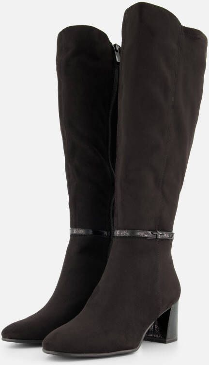 Tamaris Laarzen hakken lange laarzen in vegan-verwerking - Foto 2