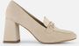 Tamaris Beige Suède Pump met Gouden Detail Beige Dames - Thumbnail 1