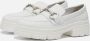 Tamaris Witte Leren Loafers voor Dames White Dames - Thumbnail 10