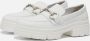 Tamaris Witte Leren Loafers voor Dames White Dames - Thumbnail 1