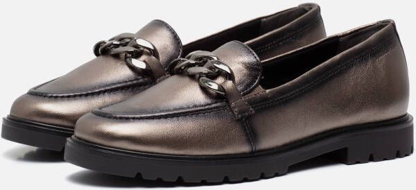 Tamaris Instappers loafer lage schoen instapschoen met elegante sierketting