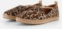 Tamaris Leopard Espadrilles bruin Leer Dames - Thumbnail 2