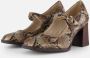 Tamaris Mary Jane Pumps bruin Synthetisch Dames - Thumbnail 1