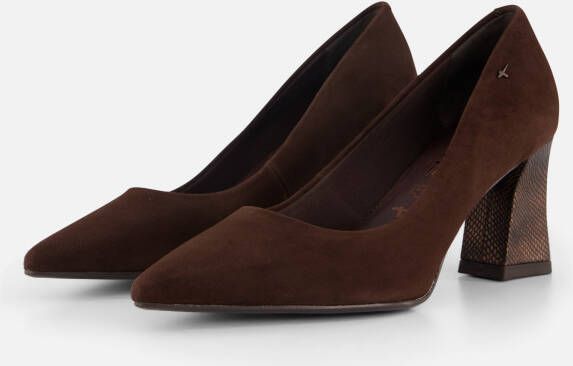 tamaris Pumps bruin Suede