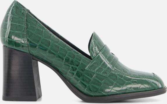 Tamaris Groene Krokodillenprint Pump Green Heren