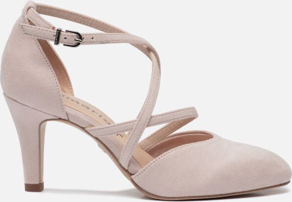 tamaris Pumps roze Imitatiesuede