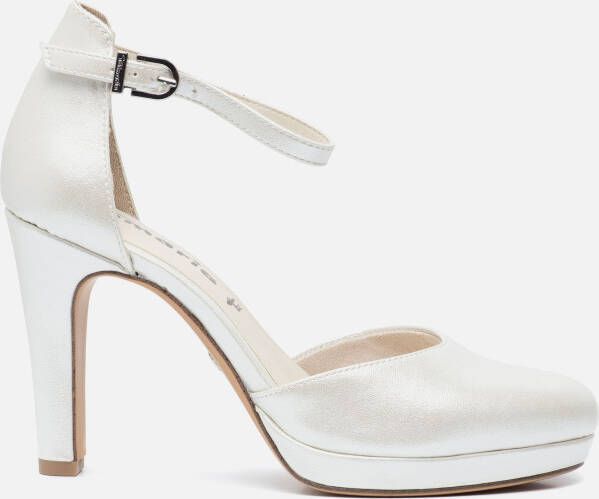 Tamaris Klassieke witte pumps voor dames White Dames