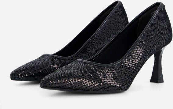 tamaris Pumps zwart Textiel