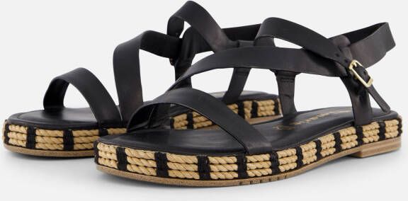 Tamaris 1-28131-42 001 Black-sandalen -open schoenen