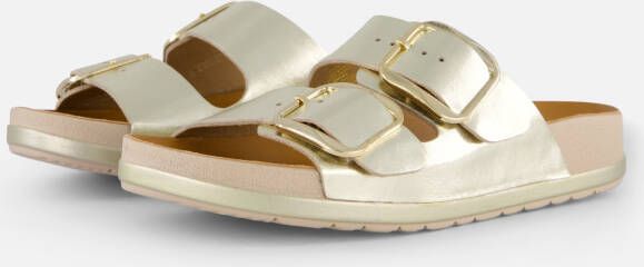 tamaris Sandalen goud Leer