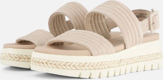 Tamaris Sandalen met hak beige Leer Dames - Foto 2