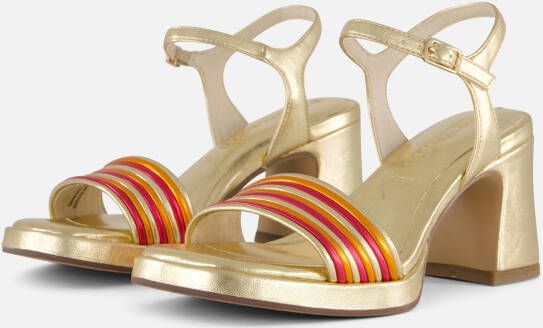 Tamaris Metallic Gouden Sandalette Vegan Zomer Look Multicolor Dames - Foto 4