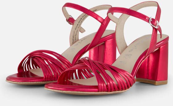 tamaris Sandalen met hak roze Synthetisch