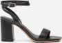 Tamaris Zwarte elegante open sandalen Zwart Dames - Thumbnail 2