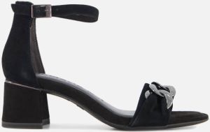 Tamaris Sandalen met hak zwart Leer Dames