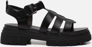 Tamaris Sandalen zwart Synthetisch Dames