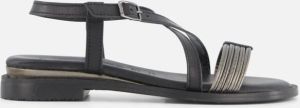 Tamaris Sandalen zwart Synthetisch Dames