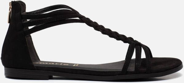 Tamaris Veelzijdige Sandalette met Anti-Slide Hak en Touch-it Zool Black Dames