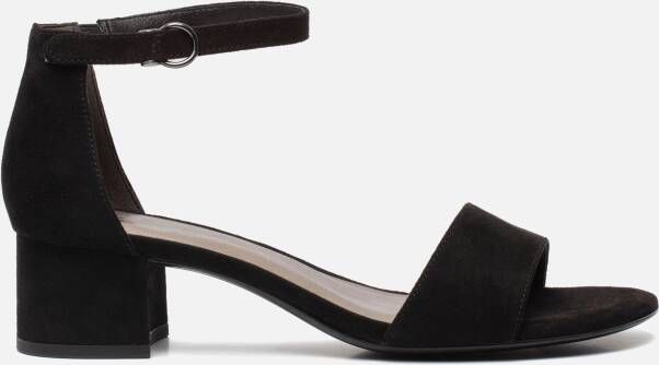 Tamaris Zwarte Casual Platte Sandalen Black Dames