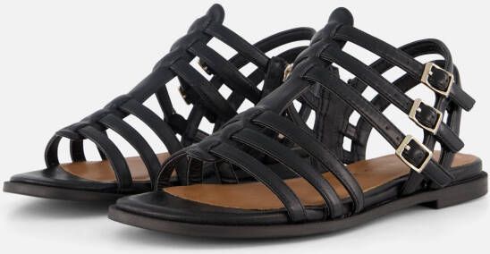 Tamaris Slippers zwart Synthetisch Dames