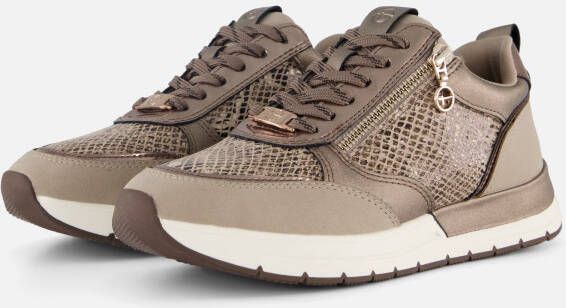 Tamaris lage damessneaker 1-23732-41 393 dames veganistisch M2373241 grijs