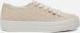 Tamaris Sneakers beige Canvas Dames - Thumbnail 1