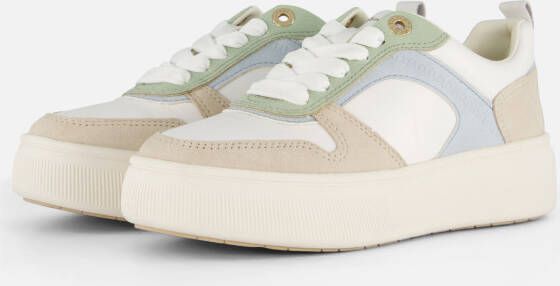 Tamaris Plateausneakers met praktische verwisselbare binnenzool vrijetijdsschoen lage schoen veterschoen