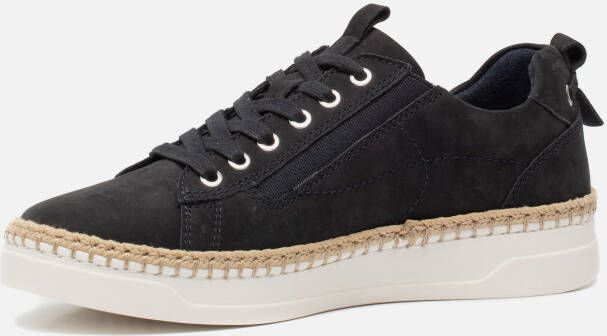 tamaris Sneakers blauw Leer