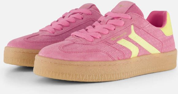 tamaris Sneakers roze Leer