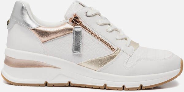Tamaris Sneakers met mooie metallicdetails