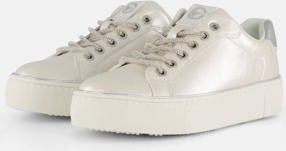 Tamaris Sneakers zilver Synthetisch Dames