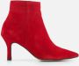Tamaris Stiletto Enkellaarsjes rood Leer - Thumbnail 1