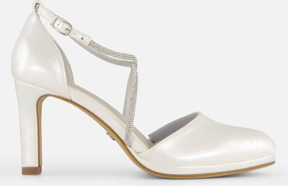 Tamaris Metallic Gouden Vegan Sandalette met 7 5 cm Hak Yellow Dames - Foto 7