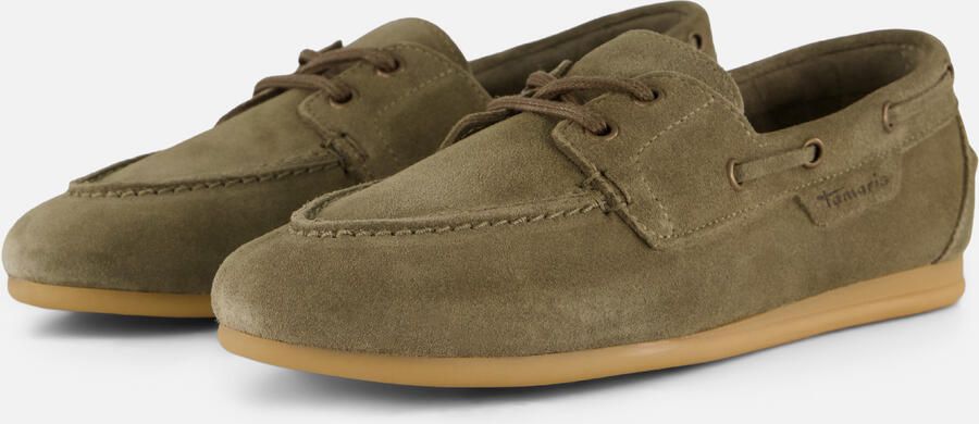 Tamaris Bootschoenen groen Suède - Foto 4