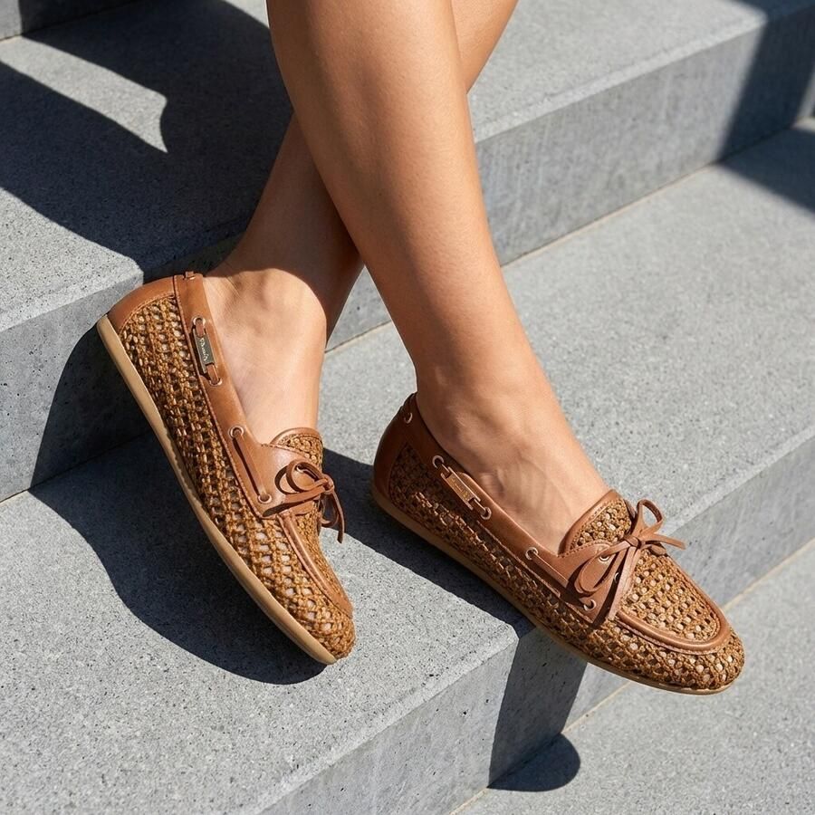 Tamaris damesballerina 1-23611-46 372 damesschoenen veganistisch bruin - Foto 2